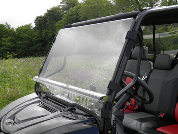 Intimidator Classic Series 2-Pc Scratch-Resistant Windshield - 3 Star UTV