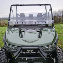 Intimidator GC1K - 2 Pc Windshield with Optional Vents-Clamps-Hard Coat - 3 Star UTV