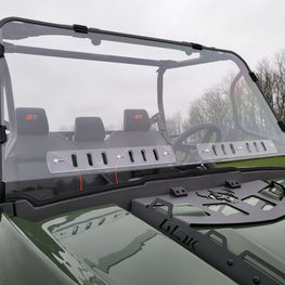 Intimidator GC1K 3-Seater - 1 Pc Windshield with Vent, Clamp, and Hard Coat Options - 3 Star UTV