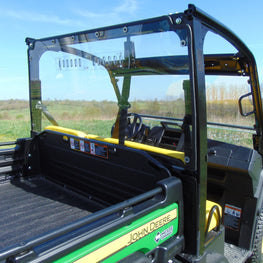 John Deere Gator 835/865 - Lexan Back Panel w/Vent and Soft Lower Panel Options - 3 Star UTV
