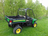 John Deere Gator HPX/XUV (2015+) - Lexan Back Panel w/Clamp, Vent and ABS Lower Panel Options - 3 Star UTV