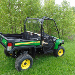 John Deere Gator XUV 4-Seater - Lexan Back Panel w/Clamp, Vent and ABS Lower Panel Options - 3 Star UTV