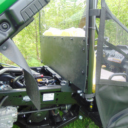 John Deere Gator XUV 4-Seater - Lexan Back Panel w/Clamp, Vent and ABS Lower Panel Options - 3 Star UTV