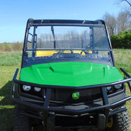 John Deere XUV 835-865 - 2 Pc Lexan Windshield w-Vent & Hard Coat Options - 3 Star UTV