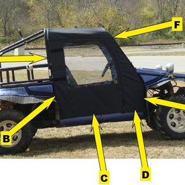 Joyner Trooper T2 - Soft Doors - 3 Star UTV
