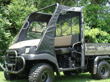 Kawasaki Mule 3000-3010 - Full Cab for Hard Windshield - 3 Star UTV