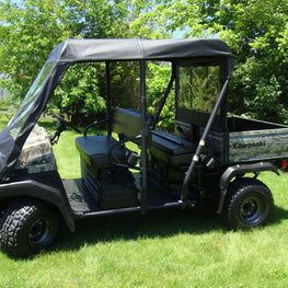 Kawasaki Mule 3000-3010 Trans - Vinyl Windshield-Top Combo - 3 Star UTV