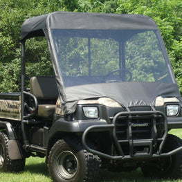 Kawasaki Mule 3000-3010 - Vinyl Windshield-Top Combo - 3 Star UTV