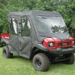 Kawasaki Mule 4000-4010 Trans - Full Cab Enclosure with Vinyl Windshield - 3 Star UTV