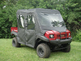 Kawasaki Mule 4000-4010 Trans - Full Cab Enclosure with Vinyl Windshield - 3 Star UTV