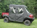 Kawasaki Mule 4000-4010 Trans - Full Cab Enclosure with Vinyl Windshield - 3 Star UTV