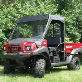 Kawasaki Mule 4000-4010 - Vinyl Windshield-Top-Rear Combo - 3 Star UTV