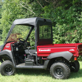 Kawasaki Mule 4000-4010 - Vinyl Windshield-Top-Rear Combo - 3 Star UTV