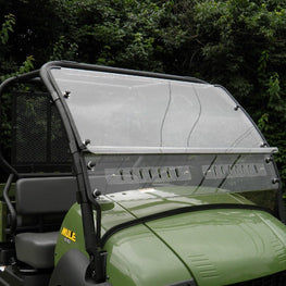 Kawasaki Mule 600-610 - 2 Pc Lexan Windshield - 3 Star UTV