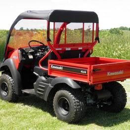 Kawasaki Mule 600-610 - Vinyl Windshield-Top Combo - 3 Star UTV