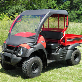 Kawasaki Mule 600-610 - Vinyl Windshield-Top Combo - 3 Star UTV