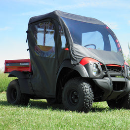 Kawasaki Mule SX - Full Cab Enclosure with Vinyl Windshield - 3 Star UTV