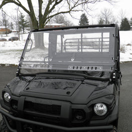 Kawasaki Pro FX - 2 Pc Scratch Resistant Windshield - 3 Star UTV