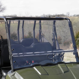 Kawasaki Pro FXT - 2 Pc Scratch Resistant Windshield - 3 Star UTV