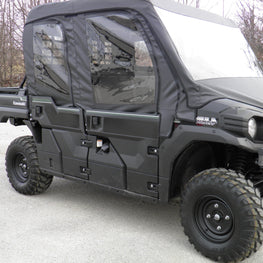 Kawasaki Pro FXT - Full Cab Enclosure with Vinyl Windshield (Full Doors) - 3 Star UTV