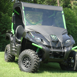 Kawasaki Teryx 750 - Vinyl Windshield/Top Combo - 3 Star UTV