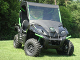 Kawasaki Teryx 750 - Vinyl Windshield/Top Combo - 3 Star UTV