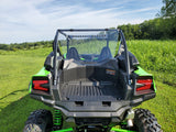 Kawasaki Teryx KRX - 1 Pc Lexan Back Panel w/Vent Option - 3 Star UTV