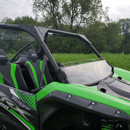 Kawasaki Teryx KRX - Scratch-Resistant Half Windshield - 3 Star UTV