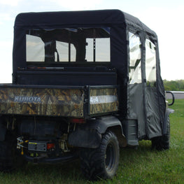 Kubota RTV 1140 Full Cab Enclosure with Vinyl Windshield - 3 Star UTV
