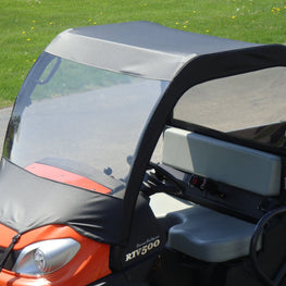 Kubota RTV 400-500-520 - Vinyl Windshield-Top-Rear Combo - 3 Star UTV