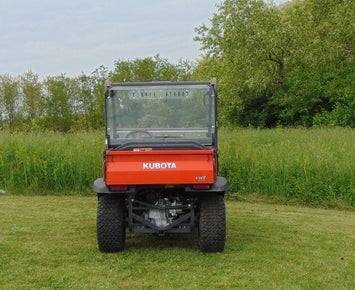 Kubota RTV 400/500/520 - 1 Pc Lexan Back Panel - 3 Star UTV