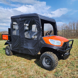 Kubota RTV X1140 - Full Cab Enclosure for Hard Windshield - 3 Star UTV