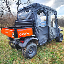 Kubota RTV X1140 - Full Cab Enclosure for Hard Windshield - 3 Star UTV