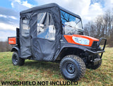 Kubota RTV X1140 - Full Cab Enclosure for Hard Windshield - 3 Star UTV