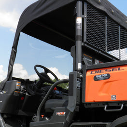 Kubota RTV X900-1120 Vinyl Windshield-Top Combo - 3 Star UTV