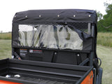 Kubota RTV X900-X1120 Vinyl Windshield-Top-Rear Combo - 3 Star UTV