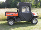 Kubota RTV XG850 (Sidekick) - Full Cab Enclosure for Hard Windshield (Full Doors) - 3 Star UTV