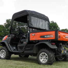 Kubota RTV-XG850 (Sidekick) Vinyl Windshield-Top-Rear Combo - 3 Star UTV