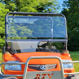 Kubota RTV900/1120-2 Pc Windshield w-Hard Coat, Clamp, and Vent Options - 3 Star UTV