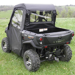 Kymco 450 Full Cab Enclosure with Vinyl Windshield - 3 Star UTV