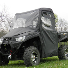 Kymco 450 Full Cab Enclosure with Vinyl Windshield - 3 Star UTV