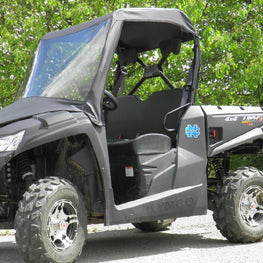 Kymco 450 - Vinyl Windshield/Top Combo - 3 Star UTV