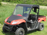 Kymco 500 Vinyl Windshield-Top-Rear Combo - 3 Star UTV