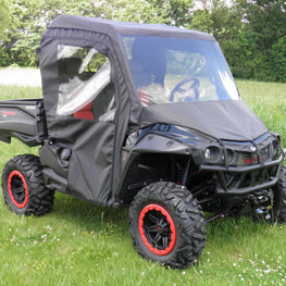 Mahindra 750 XTV - Full Cab Enclosure with Vinyl Windshield - 3 Star UTV