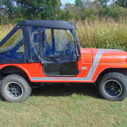 Mahindra Roxor (2022+) - Full Cab Enclosure for Hard Windshield (Half Doors) - 3 Star UTV