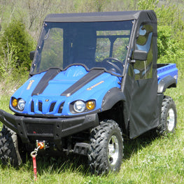 Massimo 500/700 - Full Cab for Hard Windshield with Color, Door Length and Zip Window Options - 3 Star UTV