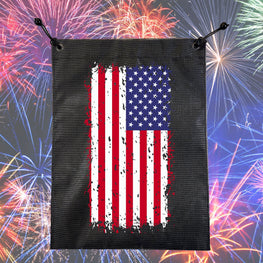 Mesh Trail Bag-American Flag - 3 Star UTV