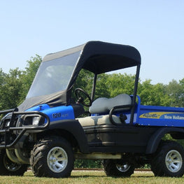 New Holland Rustler 115 - Vinyl Windshield/Top Combo - 3 Star UTV