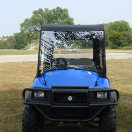 New Holland Rustler 120/125 - 2 Pc Vented Scratch-Resistant Windshield - 3 Star UTV