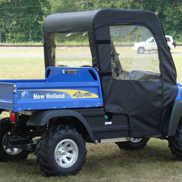 New Holland Rustler 120/125 - Full Cab for Hard Windshield with Color and Zip Window Options - 3 Star UTV